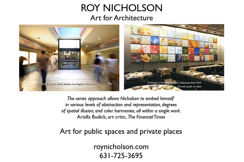 Artist Roy Nicholson