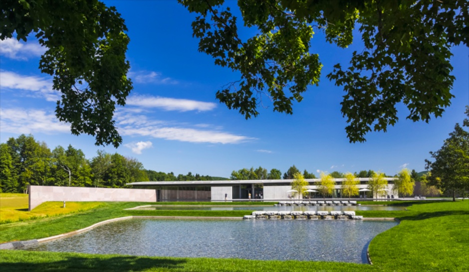 Clark Art Institute, Visitor Center, Location: Williamstown MA, Architect: Tadao Ando