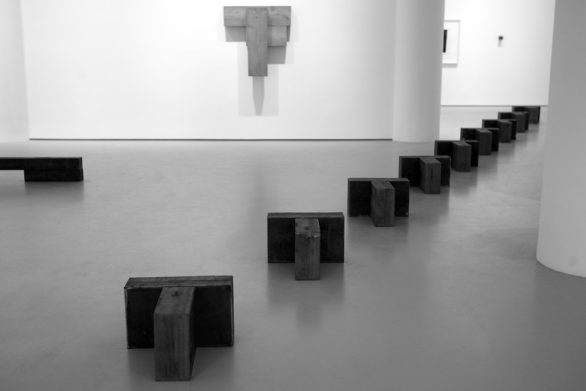  Richard Nonas at Fergus McCaffrey, 2014, installation view