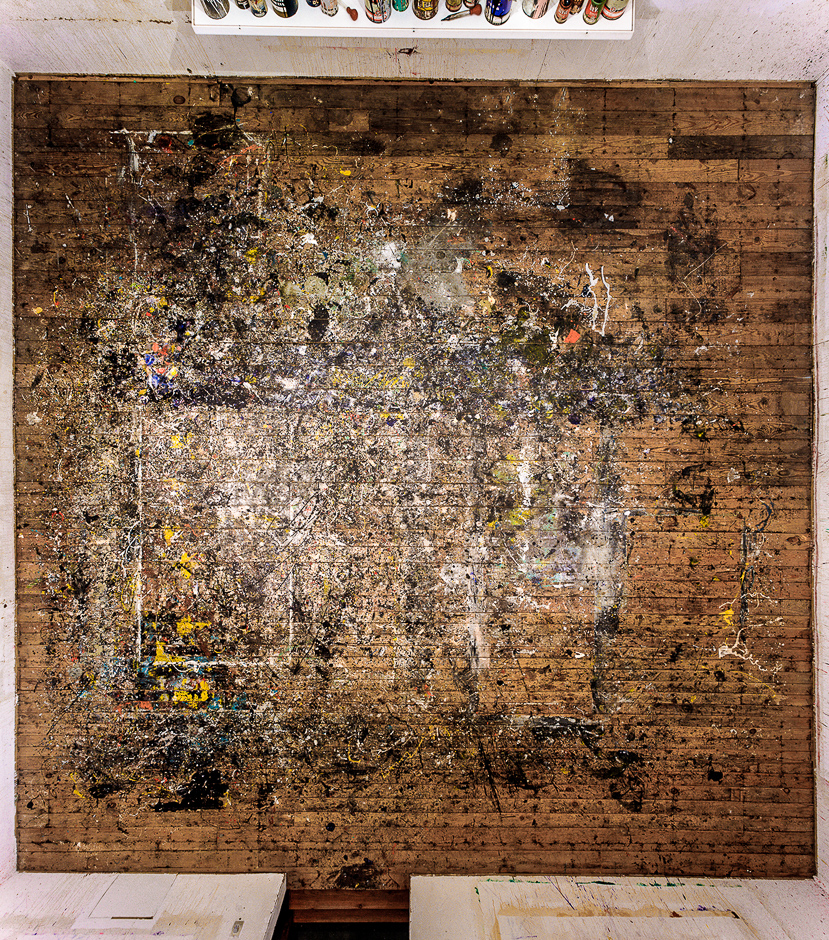 AAQ — Photograph: Jackson Pollock Studio Floor, 1998 / Prints for ...